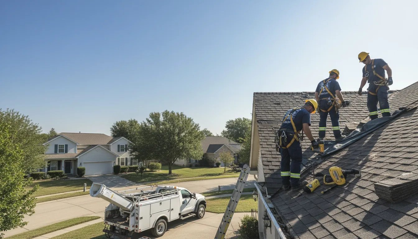 Emergency Roof Repair in Crowell, TX near me